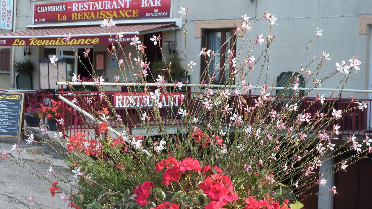 Hotel Restaurant La Renaissance Saint-Cirgues-en-Montagne Esterno foto