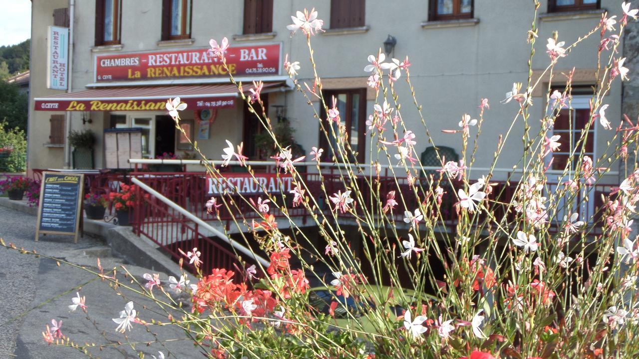 Hotel Restaurant La Renaissance Saint-Cirgues-en-Montagne Esterno foto